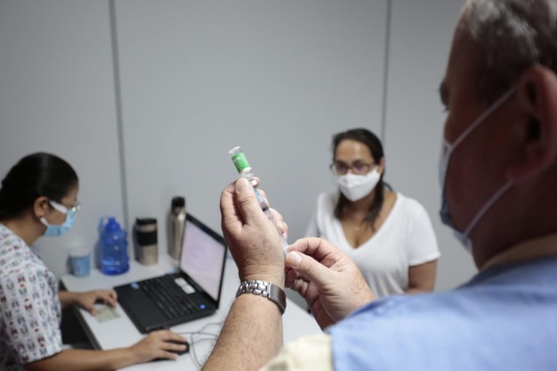 S&atilde;o 5,5 mil doses e agendamento inicia na tarde desta quinta-feira (20) – Foto: Divulga&ccedil;&atilde;o/ND