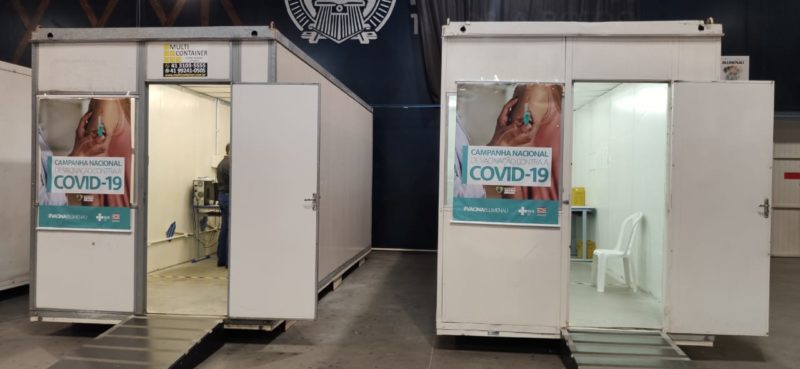 Vacina&ccedil;&atilde;o contra a Covid-19 ocorre no Parque Vila Germ&acirc;nica – Foto: Stev&atilde;o Limana/NDTV