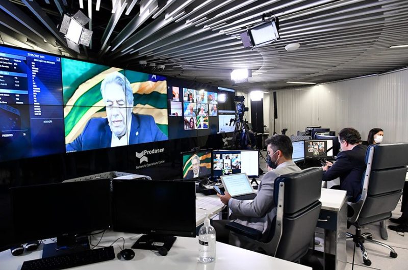 Senador Luiz do Carmo (MDB-GO) foi o relator da medida provisória – Foto: Waldemir Barreto/ Agência Senado