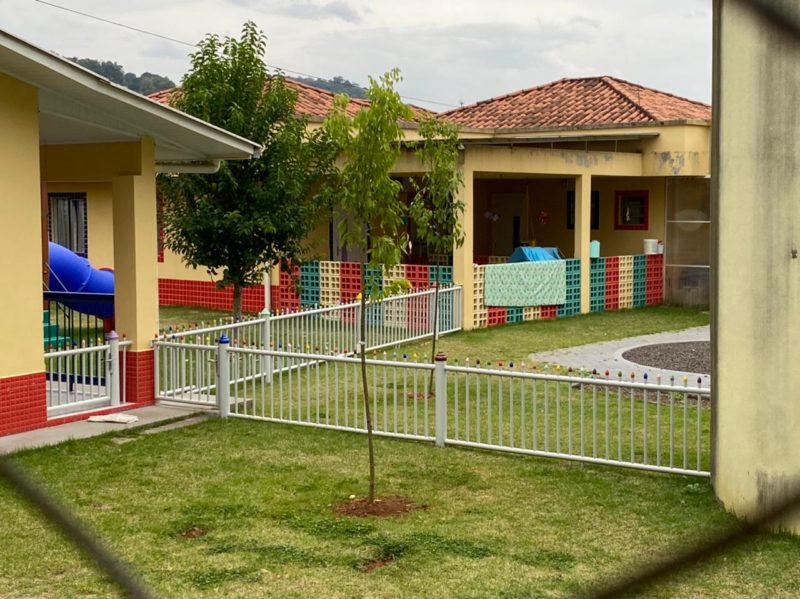 Escola infantil será transformada e, enquanto isso, as aulas seguem suspensas &#8211; Foto: Willian Ricardo/NDMais