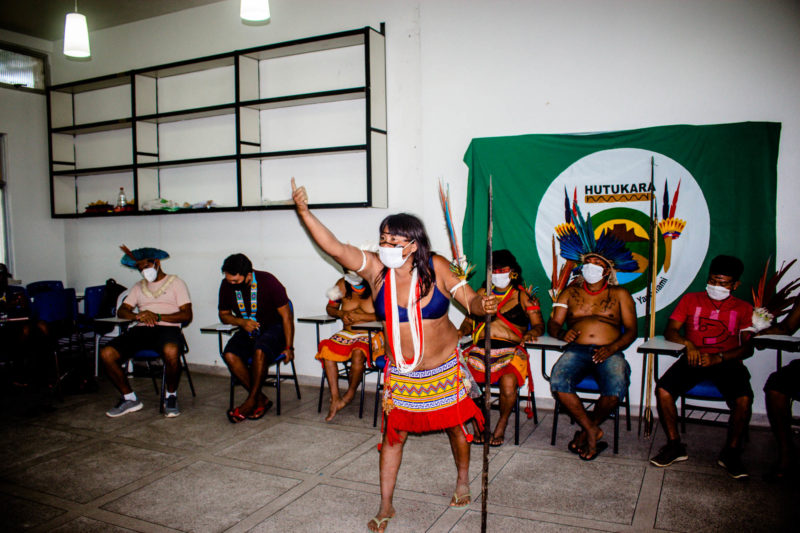 Comunidade indígena denuncua ataques de garimpeiros em Roraima – Foto: Yolanda Mêne/Amazônia Real