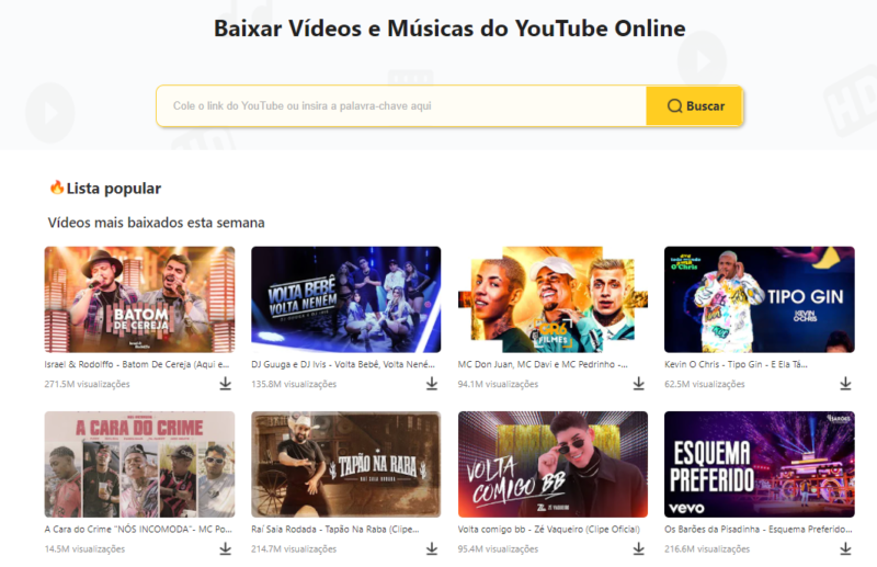 Baixar vídeos e músicas do youtube online – Foto: Divulgação/Snappea