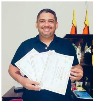 Amorim Gleidson Souza Mota já concluiu três especializações – Foto: Arquivo pessoal