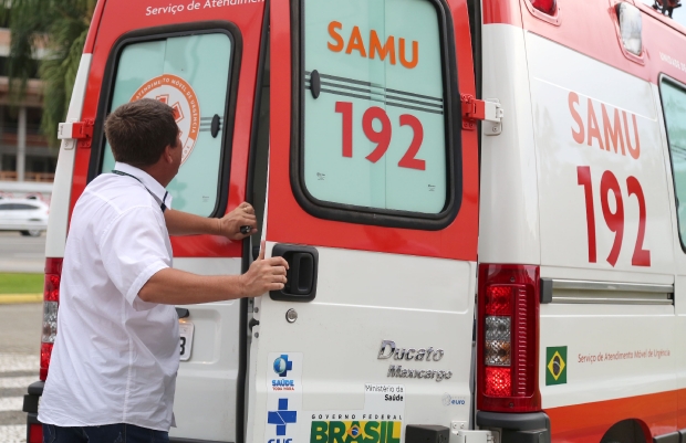 Funcionários do Samu denunciam condições precárias da sede e ambulâncias – Foto: Divulgação/ADR Blumenau