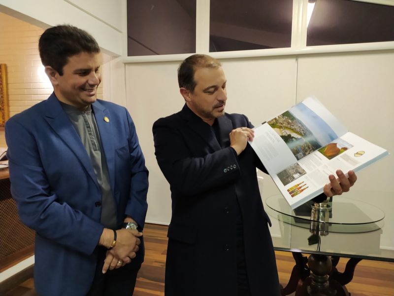 Jantar entre os governadores na Casa D&acute;Agron&ocirc;mica – Foto: Jo&atilde;o Cavallazzi