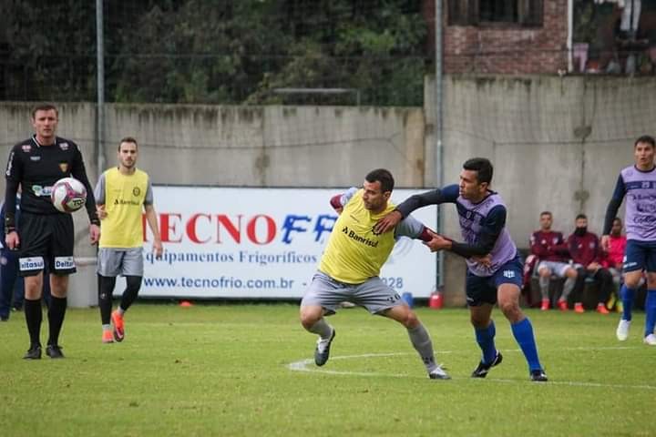 Esportivo fez jogo-treino com o Caxias para preparação e quer esquecer o rebaixamento no Gauchão – Foto: Vitor Soccol/S.E.R.Caxias