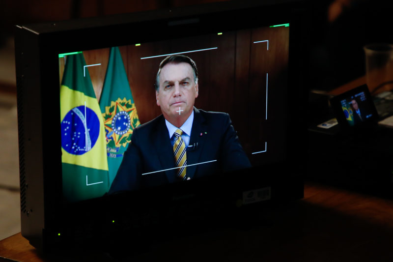 Pronunciamento do Presidente da República, Jair Bolsonaro. – Foto: Anderson Riedel/PR/Divulgação/ND