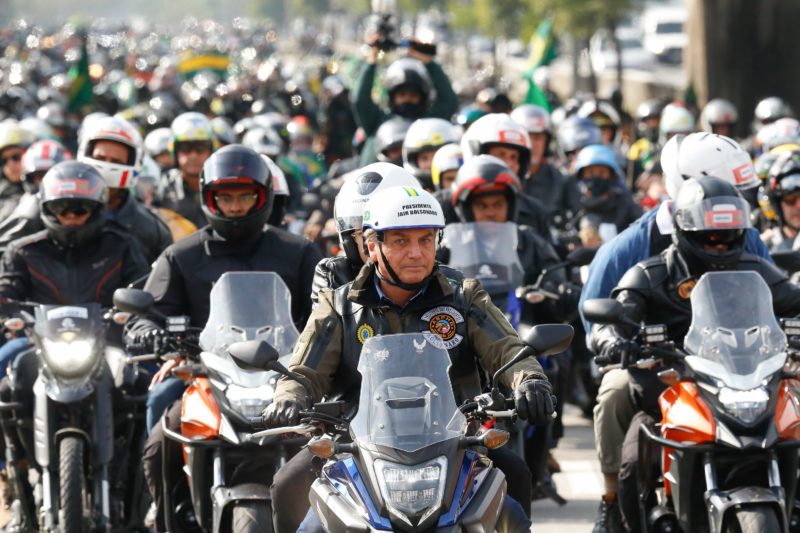 Bolsonaro vai participar de motociata com apoiadores em Chapecó neste sábado (26) &#8211; Foto: Alan Santos/Governo Federal/ND