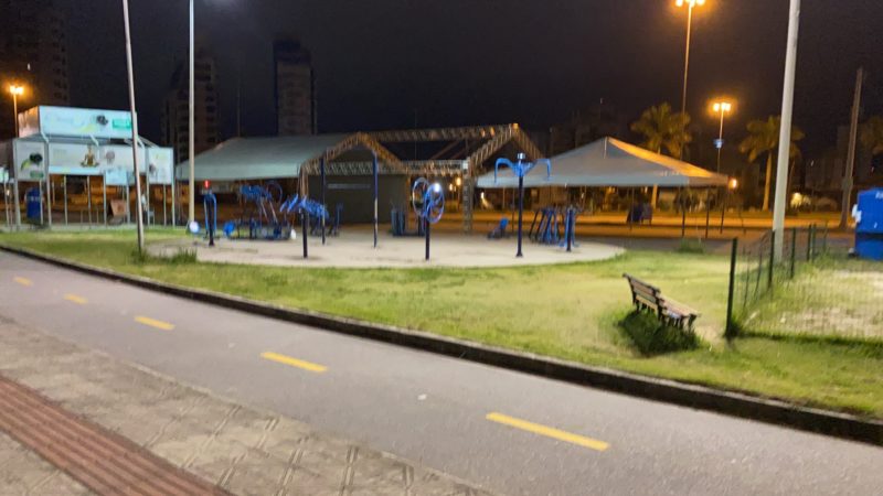 Ontem a noite foi feito o registro da nova montagem no velho lugar – Foto: Divulga&ccedil;&atilde;o