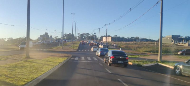 Aglomeração foi encerrada pela Polícia Militar no início da noite de domingo – Foto: Polícia Militar/ND