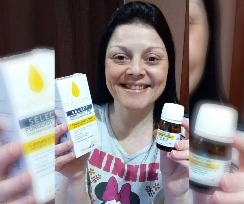 Moradora de Camboriú luta por autorização para plantar maconha para tratar tumor – Foto: Arquivo pessoal/Reprodução/ND