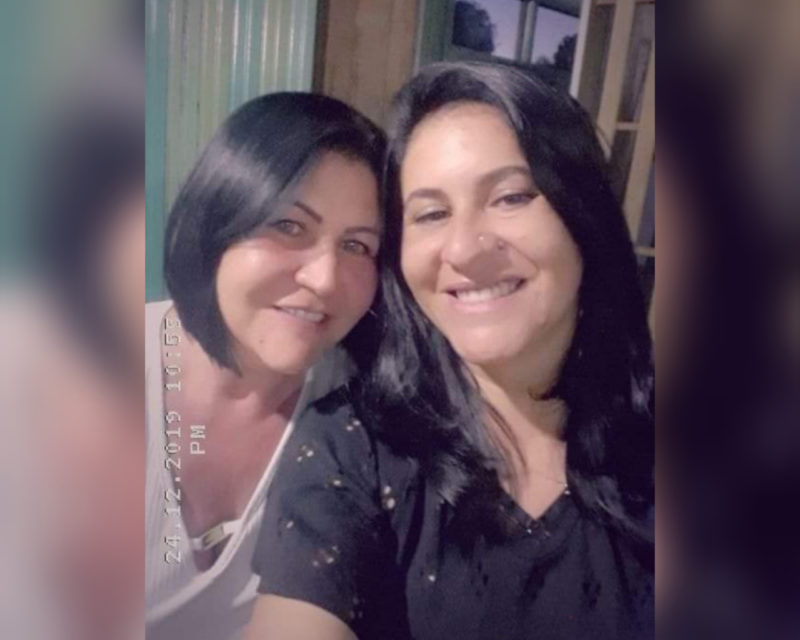 Nadir e Ana Paula Sales procuram por jovem de 30 anos (filha e irmã) que desapareceu depois do nascimento em Xanxerê – Foto: Arquivo pessoal/Divulgação/ND