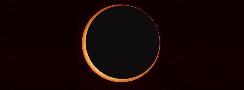 Eclipse formará “anel de fogo” ao redor da Lua nesta quinta-feira - NASA/Stefan Seip