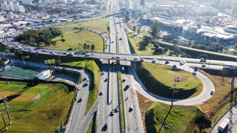 Apenas duas balanças de pesagem de veículos estão ativas em Santa Catarina – Foto: Arteris Litoral Sul/Divulgação/ND