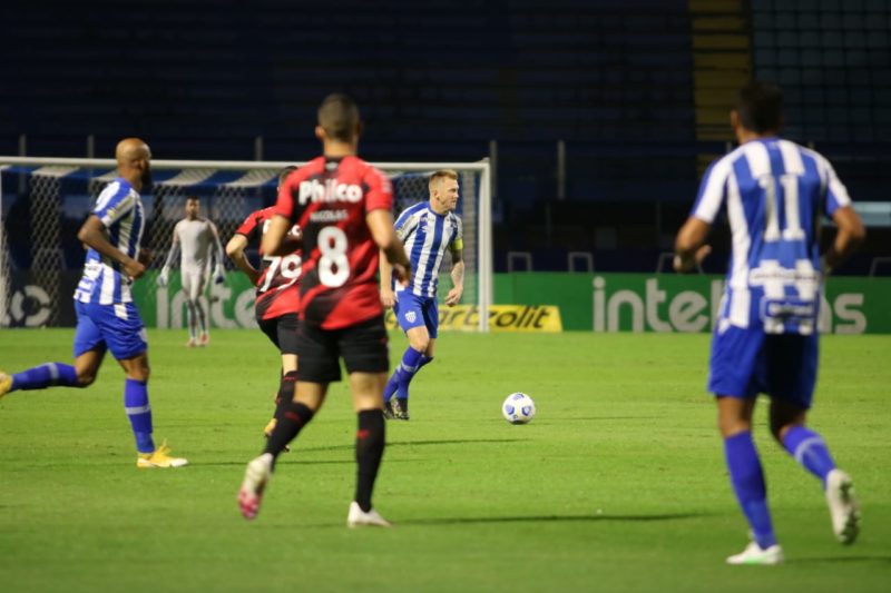 Avaí e Athletico ficaram no 1 a 1 – Foto: Frederico Tadeu/Avaí F.C