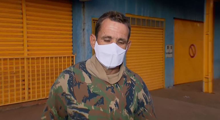 Ca&ccedil;ador Baba&ccedil;u diz que tentou encontrar L&aacute;zaro incentivado por filhos – Foto: RecordTV/ND