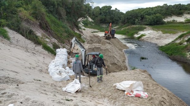 Casan conclui sistema de bombeamento na Lagoa da Conceição – Foto: Divulgação/Casan