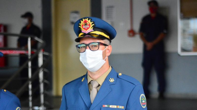 Sargento estava de folga quando percebeu a a&ccedil;&atilde;o e evitou o que poderia ser uma trag&eacute;dia em Crici&uacute;ma – Foto: Corpo de Bombeiros/Divulga&ccedil;&atilde;o/ND