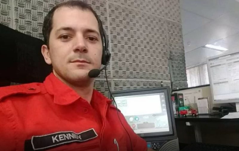 Bombeiro Kennidy sofreu acidente que causou a perda de movimentos – Foto: Arquivo pessoal