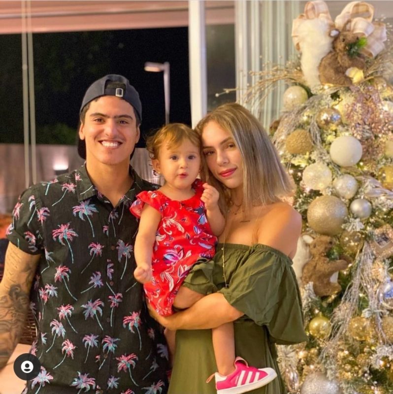 Bruna e Felipe têm uma filha juntos – Foto: Reprodução Instagram