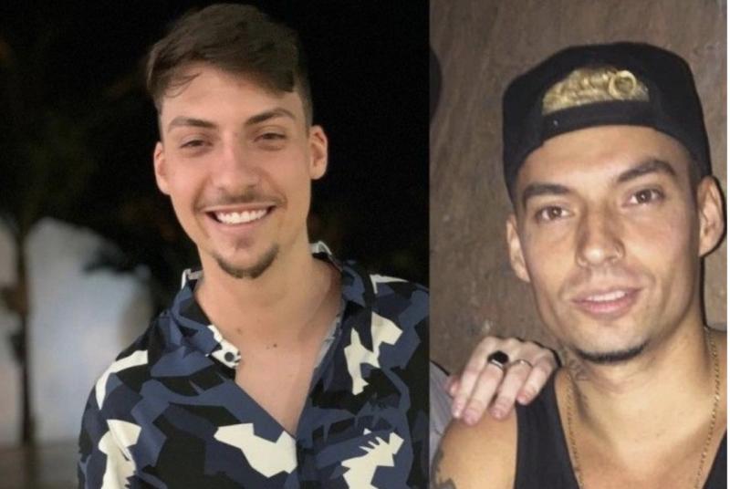 Renan Bolsonaro e o rapper Filipe Ret: semelhança, apesar do ‘me erra’ – Foto: Reprodução