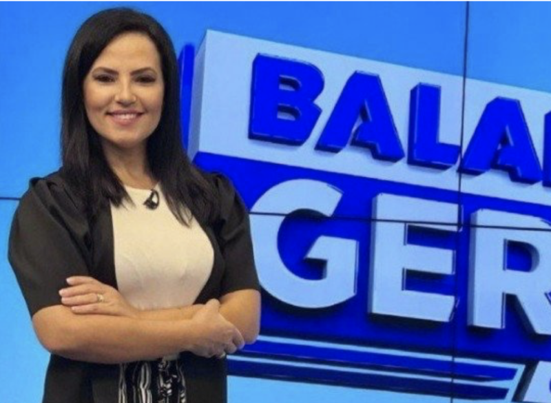 A apresentadora Luciana Ribeiro, &acirc;ncora do Balan&ccedil;o Geral que contou seu drama pessoal – Foto: Reprodu&ccedil;&atilde;o