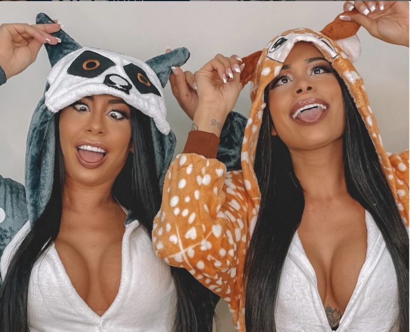 D&eacute;ia e Camila vivem juntas em Portugal – Foto: Reprodu&ccedil;&atilde;o Instagram