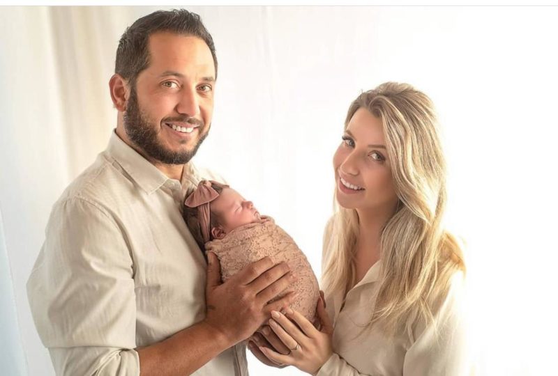 Catarina nasceu no dia 7 de junho deste ano no Hospital São José de Criciúma – Foto: Arquivo Pessoal/ND