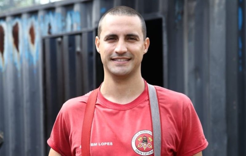 Soldado Lopes pertencia a corpora&ccedil;&atilde;o de Rio do Sul – Foto: CBMSC/Divulga&ccedil;&atilde;o/ND