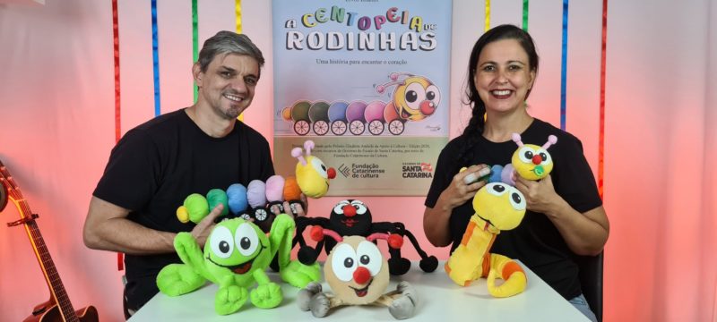 História infantil “Centopeia de Rodinhas” fala sobre a vida do próprio autor – Foto: Divulgação/ND