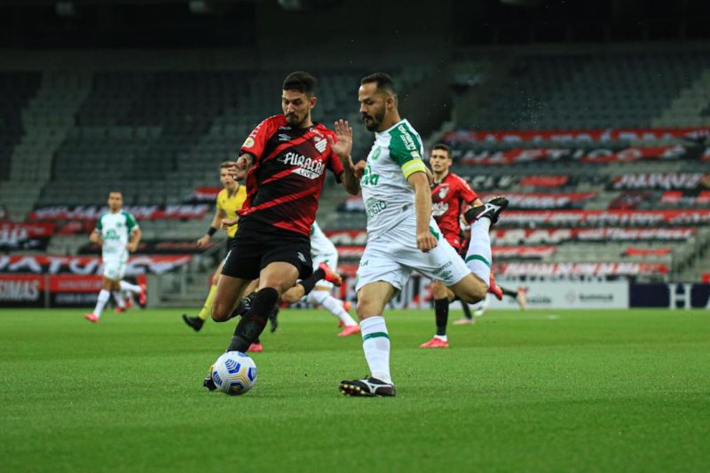 Chapecoense buscou empate no fim da partida – Foto: M&aacute;rcio Cunha/ACF