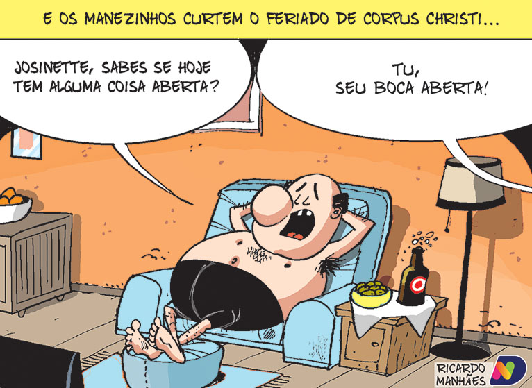 Veja a charge desta quinta-feira (3)