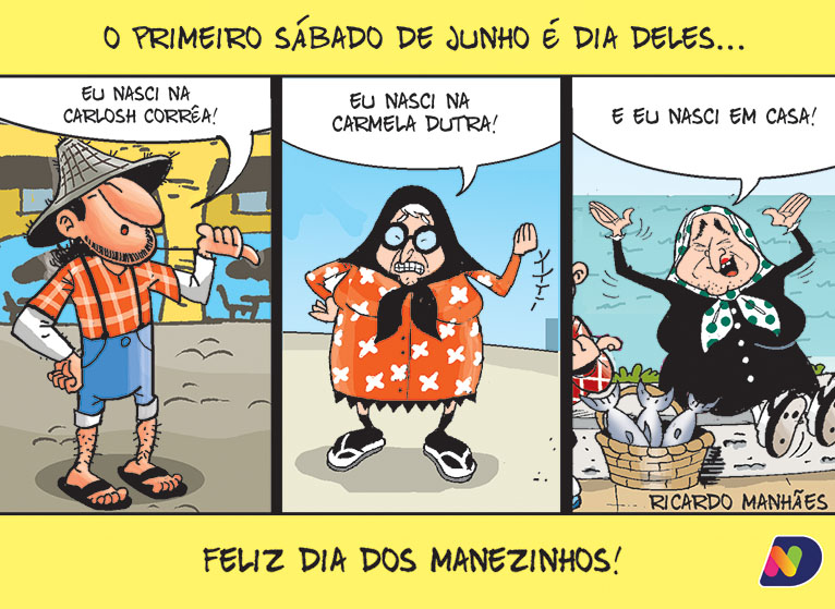 Veja a charge deste fim de semana