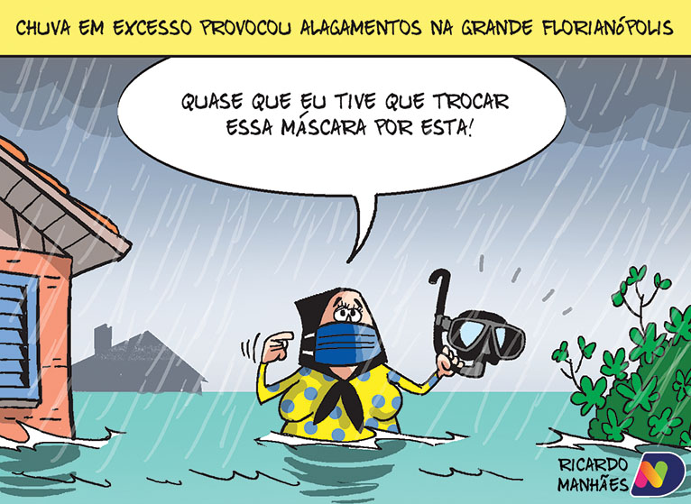 Confira a charge desta quinta-feira