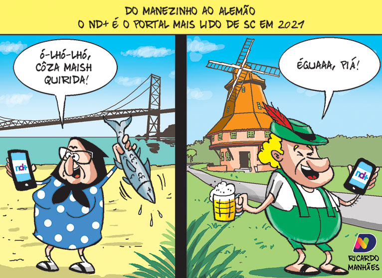 Confira a charge desta sexta-feira