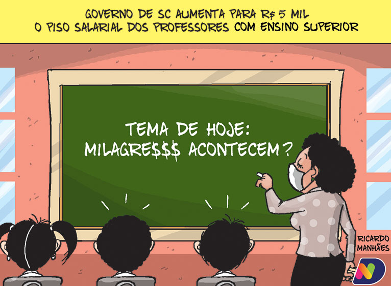 Veja a charge desta quarta-feira (16)
