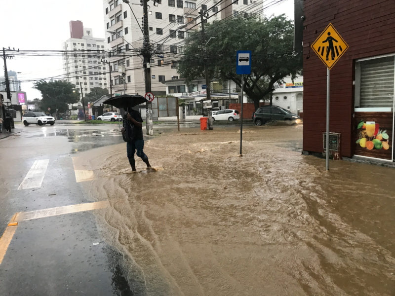 Frente fria em SC traz alerta para temporais com ventania e risco de alagamentos – Foto: Leo Munhoz/ND