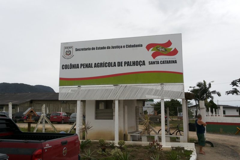 Col&ocirc;nia Penal Agr&iacute;cola de Palho&ccedil;a, na Grande Florian&oacute;polis – Foto: Infravias/Divulga&ccedil;&atilde;o