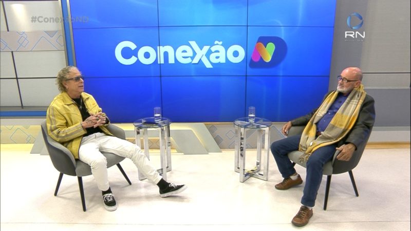 Cacau Menezes recebe o empresário para um bate-papo nesta edição – Foto: Reprodução/NDTV