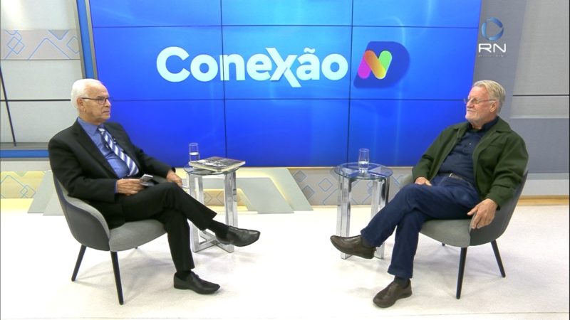 Moacir Pereira comanda o Conexão ND desta segunda – Foto: Reprodução/NDTV