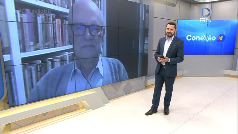Conexão ND recebe economista para tratar sobre o futuro da economia em SC- Foto: NDTV/Reprodução/ND