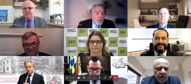 Contas estaduais de 2020 foram apreciadas em sessão virtual do TCE – Foto: Divulgação/ND
