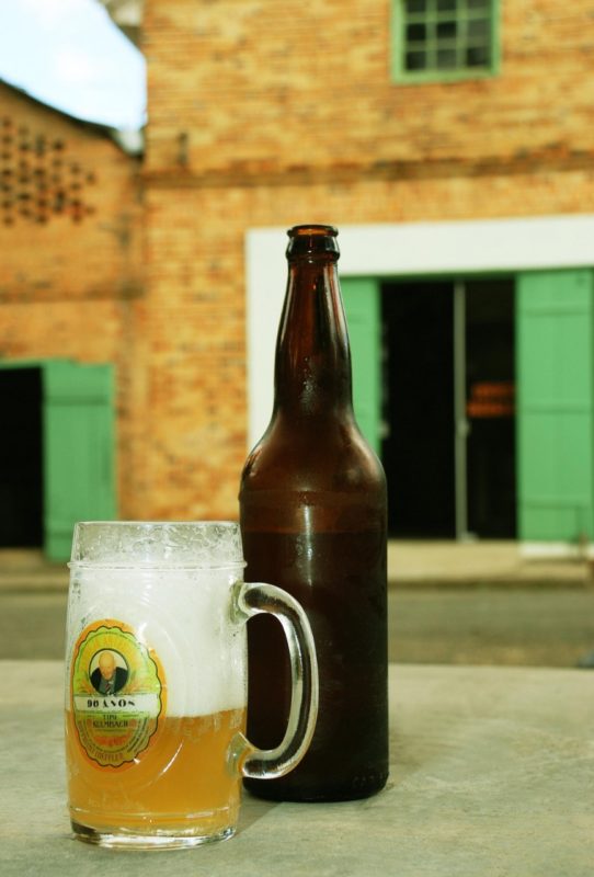 A cerveja é produzida no local – Foto: Prefeitura Canoinhas