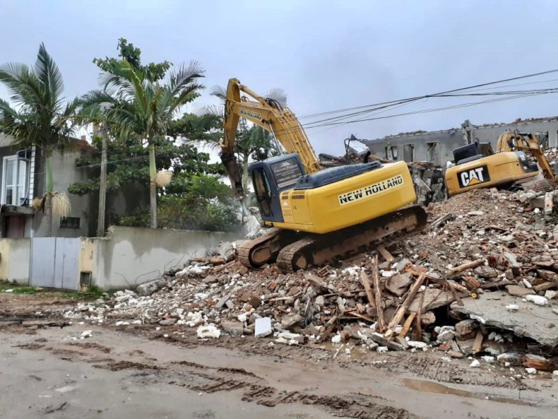 Prédio irregular no Norte da Ilha, Florianópolis
