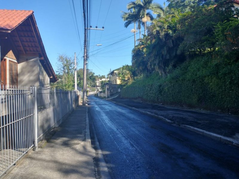 T&uacute;nel da Rua Vit&oacute;rio Alc&acirc;ntara ser&aacute; bloqueado neste s&aacute;bado em Blumenau – Foto: Divulga&ccedil;&atilde;o/Prefeitura de Blumenau/ND