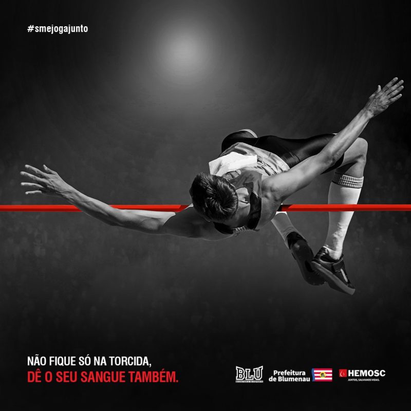 Campanha de doação de sangue provocou torcida a jogar junto – Foto: Divulgação/SME/ND