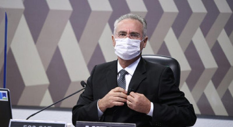 Renan Calheiros &eacute; o relator da CPI da Covid, no Senado – Foto: Edilson Rodrigues/ Ag&ecirc;ncia Senado