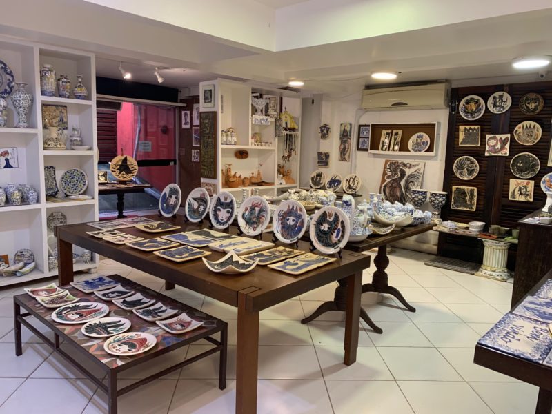 Beleza artística e variedade dos produtos é um dos destaques – Foto: Moacir Pereira