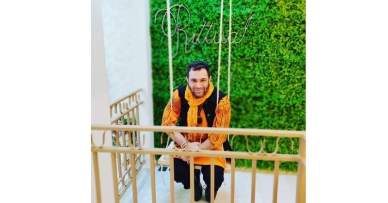 Evandro Santo em balanço