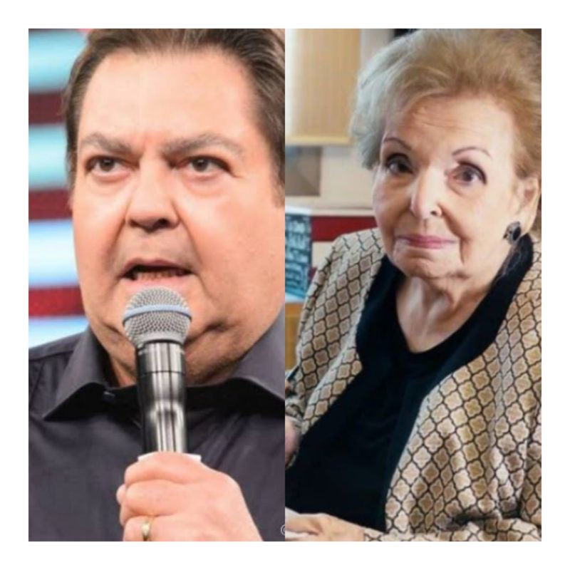 Faust&atilde;o e a m&atilde;e, Dona Cord&eacute;lia Silva – Foto: Reprodu&ccedil;&atilde;o/R7